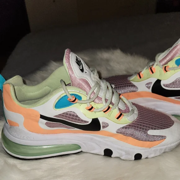 Nike Air Max 270 React SE LIGHT ARTIC PINK - Picture 5 of 7